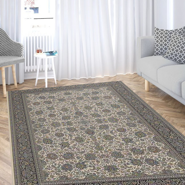 فرشینه کد H111 مخمل شانل، زیره نمد هزار گرم و دارای لایه استُپ دار