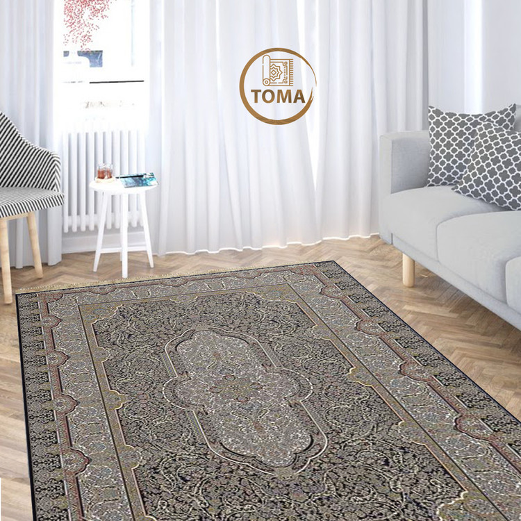 فرشینه هال و پذیرایی کد H136 رویه مخمل درجه یک استپ دار بدون سُر