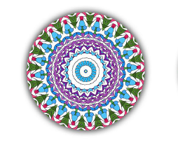 فرش گرد زیبا و ارزان