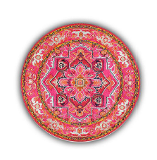 فرش گرد درجه یک و زیبا