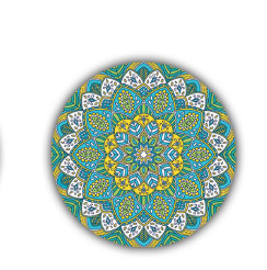 فرش گرد خوش طرح و ارزان