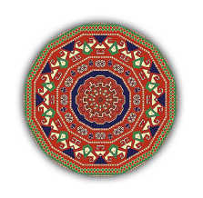 فرش گرد درجه یک و باکیفیت