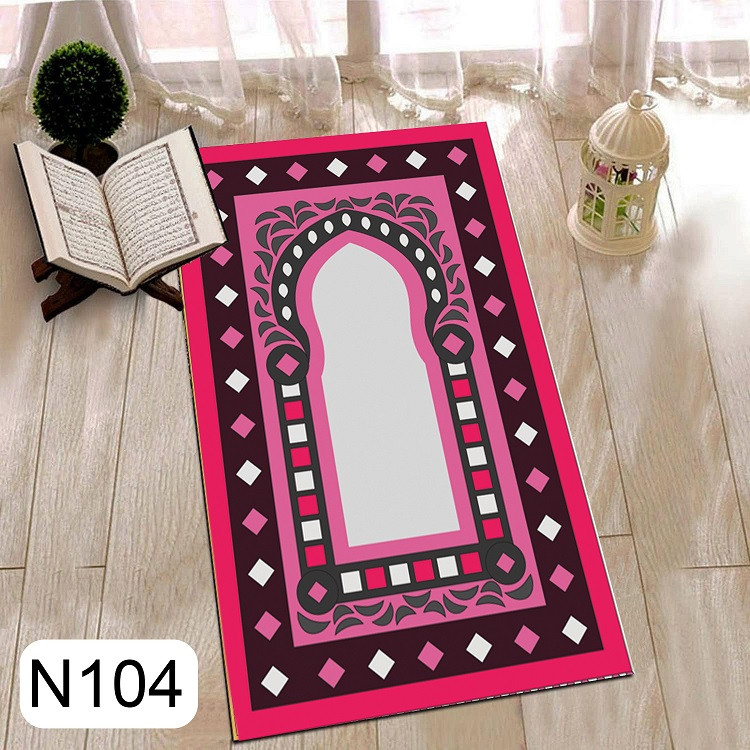 خرید انلاین فرشینه سجاده ای مسجد کد N104