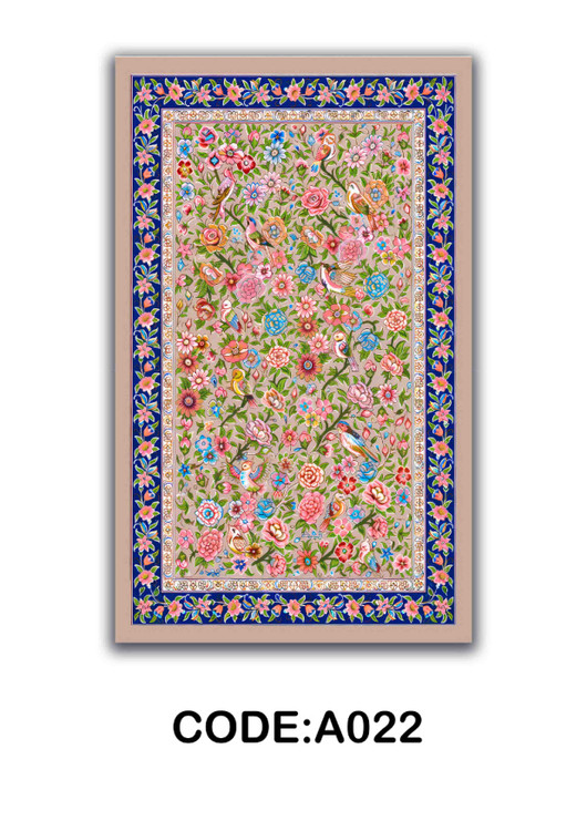 فرش ابریشمی