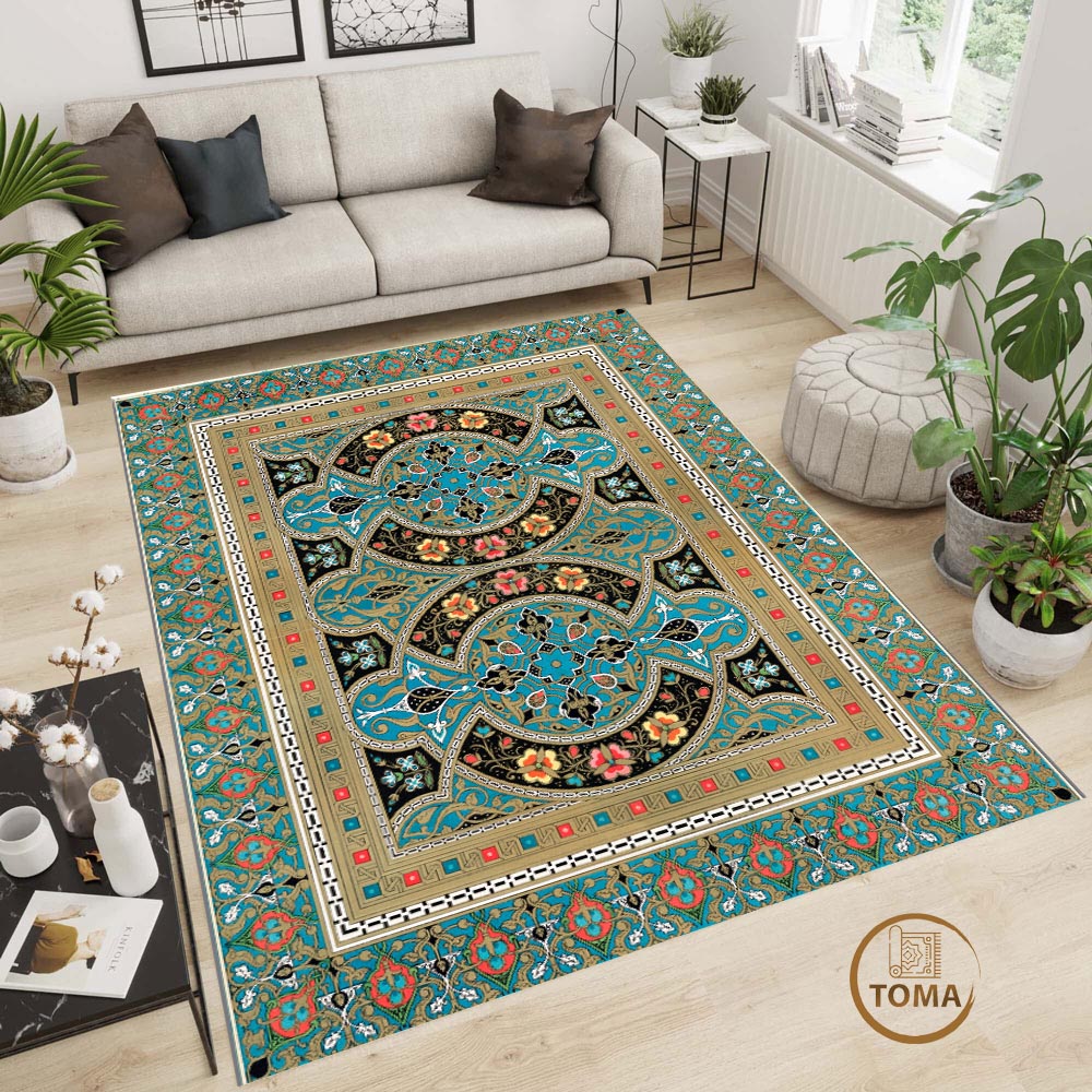 فرش ابریشم