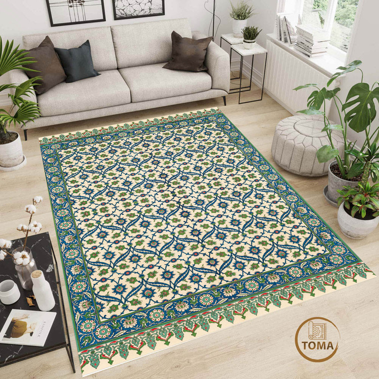 فرشینه طرح فرش ابریشم