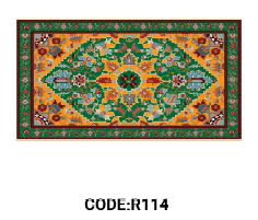 فرش کناره کد R114 قابل شستشوی راحت، سبک و لایه پشت استُپ دار