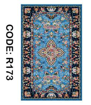 خرید اینترنتی فرشینه راهرویی مدرن کد R173 قابل شستشوی راحت، سبک و لایه پشت استُپ دار